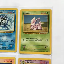 Vintage Pokemon Card lot WOTC Base Set Regular Non-Holo 1999 Shadowless Mint - Image 5