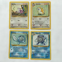 Vintage 90s Pokemon Card Lot Base Set Combined Shipping Near Mint + - Image 1