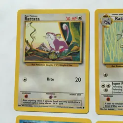 Vintage 90s Pokemon Card Lot Base Set Combined Shipping Near Mint + - Image 2