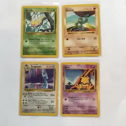 Vintage Pokemon Card lot Base Set Regular Non-Holo Mitsuhiro Arita Shadowless - Image 1