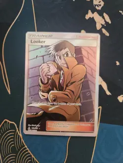 Looker 152/156 Ultra Prism Full Art Holo Pokemon Trading Card Game - Image 1