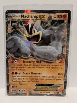MACHAMP EX XY108 XY Black Star Promos Pokemon card - Promo NM - Image 1