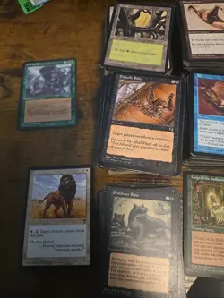 MTG Magic The Gathering Vintage Lot of Cards 1993 To 1998 - Image 1