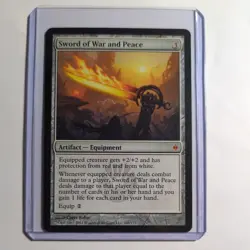 Sword of War and Peace New Phyrexia Regular (#161/175) - Image 1