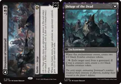 FOIL INVASION OF INNISTRAD x1 mtg EX/NM Innistrad Remastered 1 Rare Print Lines - Image 1