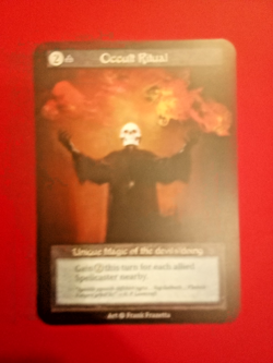 Sorcery Contested Realm Alpha OCCULT RITUAL Frazetta ALT ART Pledge Pack NF - Image 1