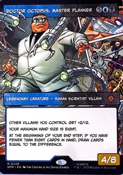 Doctor Octopus, Master Planner (Borderless) Non- Foil M Marvel's Spider-Man 228 - Image 1