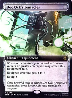 Doc Ock's Tentacles (Extended Art) Non- Foil R Marvel's Spider-Man 277 NM - Image 1