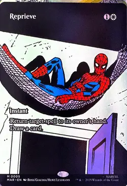 Reprieve (Borderless) Non- Foil M Marvel Universe Eternal-Legal 5 NM - Image 1