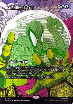 Mindbreak Trap (Borderless) Non- Foil M Marvel Universe Eternal-Legal 11 NM - Image 1