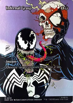 Infernal Grasp (Borderless) Non- Foil M Marvel Universe Eternal-Legal 18 NM - Image 1