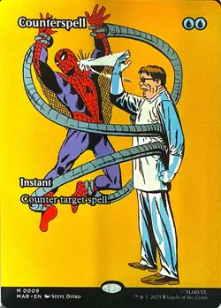 Counterspell (Borderless) Non- Foil M Marvel Universe Eternal-Legal 9 NM - Image 1