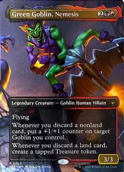 Green Goblin, Nemesis (Borderless) Non- Foil R Marvel's Spider-Man: Eternal-Lega - Image 1