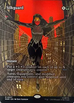 Silkguard (Borderless) Non- Foil M Marvel Universe Eternal-Legal 37 NM - Image 1