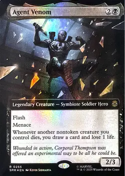 Agent Venom (Extended Art) Foil R Marvel's Spider-Man 255 NM - Image 1