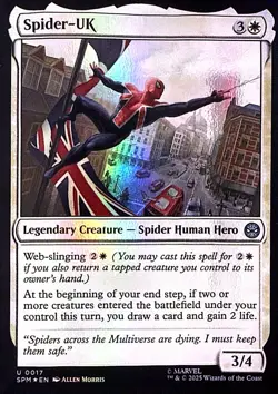 Spider-UK Foil U Marvel's Spider-Man 17 NM - Image 1