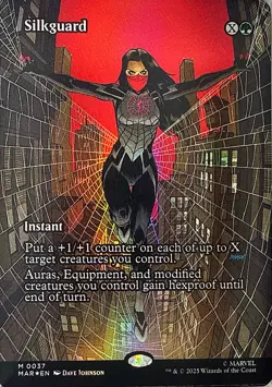 Silkguard (Borderless) Foil M Marvel Universe Eternal-Legal 37 NM - Image 1