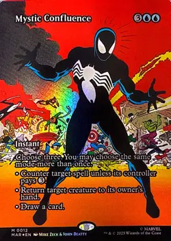 Mystic Confluence (Borderless) Foil M Marvel Universe Eternal-Legal 12 NM - Image 1