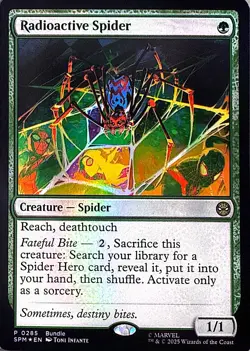 Silk, Web Weaver Foil R Marvel's Spider-Man 145 NM - Image 1