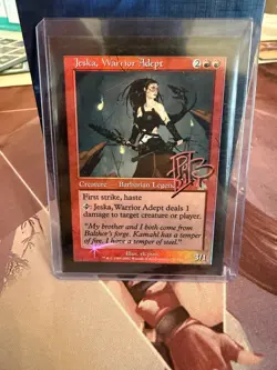 Jeska, Warrior Adept Foil MTG Judgment Signed By RK Post! - Image 1