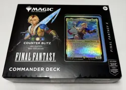 MtG Final Fantasy X Commander Deck Counter Blitz SEALED Magic The Gathering - Image 1