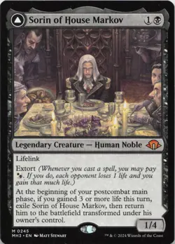 Sorin of House Markov M Modern Horizons 3 245 - LP MTG - Image 1