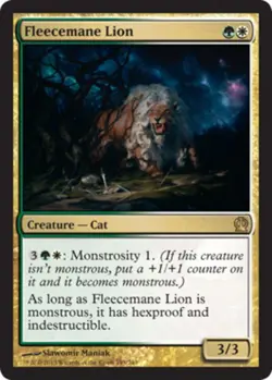 Fleecemane Lion - Theros #193/249 MTG Magic The Gathering - Image 1
