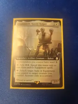 Codsworth, Handy Helper (Extended Art) Universes Beyond: Fallout Foil - Image 1