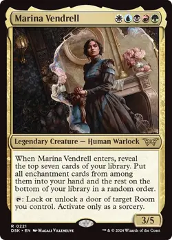 FOIL MARINA VENDRELL mtg NM Duskmourn: House of Horror 1 Rare - Image 1