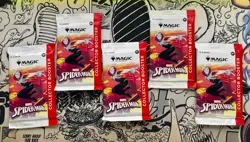 Magic The Gathering Spider-Man Collector Boosters X6 (6 Pack Bundle) - Image 1