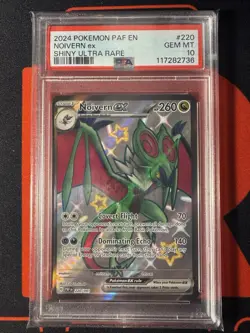 Noivern ex Shiny #220 - PSA 10 - Ultra Rare -2024 Pokemon Paf En - Image 1