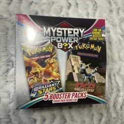 Pokemon Mystery Power Box Chase Pack Seeded 1:10 (5 Booster Packs) NEW SEALED 🔥 - Image 2