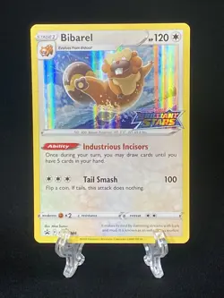 Pokemon TCG Bibarel SWSH Black Star Promos SWSH188 Holo Promo NM - Image 1