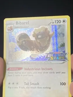 Pokemon TCG Bibarel SWSH Black Star Promos SWSH188 Holo Promo NM - Image 4