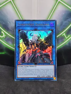 Yugioh Condemned Darklord DUOV-EN006 Ultra Rare 1st Edition NM - Image 1