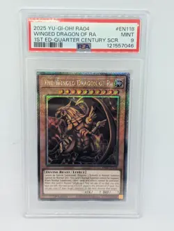Yu-Gi-Oh | Winged Dragon of Ra | RA04-EN118 | PSA 9 - Image 1