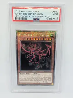 Yu-Gi-Oh | Slifer the Sky Dragon | RA04-EN117 | PSA 9 - Image 1