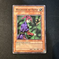 Yu-Gi-Oh! MAGICIAN OF FAITH SDJ-017 Common MP (2003 Starter Deck: Joey) - Image 1