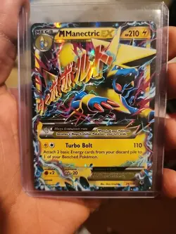 Pokemon TCG Card 2014 - M Manectric EX - Ultra Rare 24/119 XY - Phantom Forces - Image 4