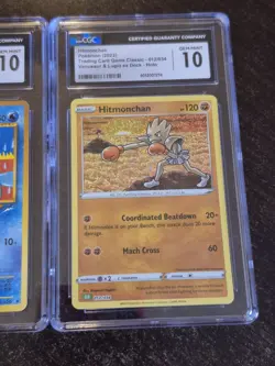 Pokemon Graded Card Slabs Lot. 3 Slabs Total CGC gem mint 10s. Vintage Totodile - Image 4