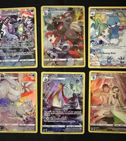 Pokemon Cards Trainer Gallery Full Art Holo Lot of 16 - Image 5