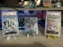 One Piece Jewelry Bonney Manga And 2 PSA Cards Lot - Image 1