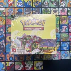 Evolving Skies Booster Box Sealed Sword Shield Collectible Card Set - Image 1