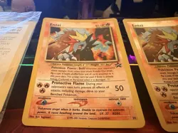 4x PCS Entei 34/53 Reverse Holo Black Star Promo Pokemon Card - Image 2