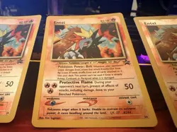 4x PCS Entei 34/53 Reverse Holo Black Star Promo Pokemon Card - Image 3
