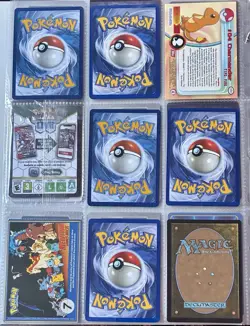 Vintage Pokemon Card Collection - No Binder Lot 5 Pages - Holo - Modern LP/NM - Image 2