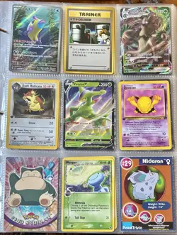 Vintage Pokemon Card Collection - No Binder Lot 5 Pages - Holo - Modern LP/NM - Image 3
