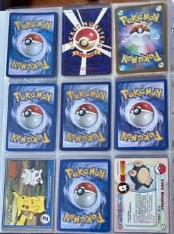 Vintage Pokemon Card Collection - No Binder Lot 5 Pages - Holo - Modern LP/NM - Image 4