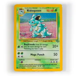 Pokemon - Nidoqueen Holo - 7/64 - Jungle - Rare Card - PL - Image 1