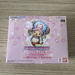 One Piece Card Game (EB-01) Memorial Collection Booster Box SEALED SMALL TEAR - Image 1